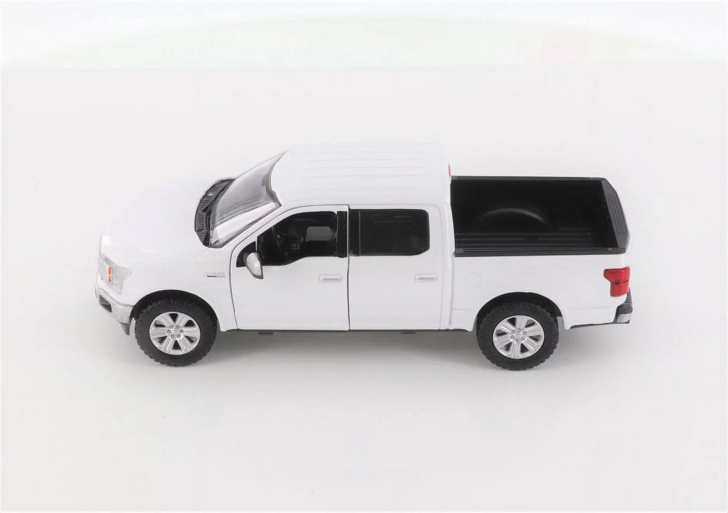 Toy Showcasts Car - White 2019 Pickup scale - F-150 Ford 1/27 Cab 79363/16D Lariat Truck, Diecast Model Crew