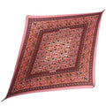 Women's EN Silk Hermes (Like aq5273 Hunting INDE Pink Indian HERMES 100% 90 Pleated Carre New) Scarf CHASSE Pre-Owned