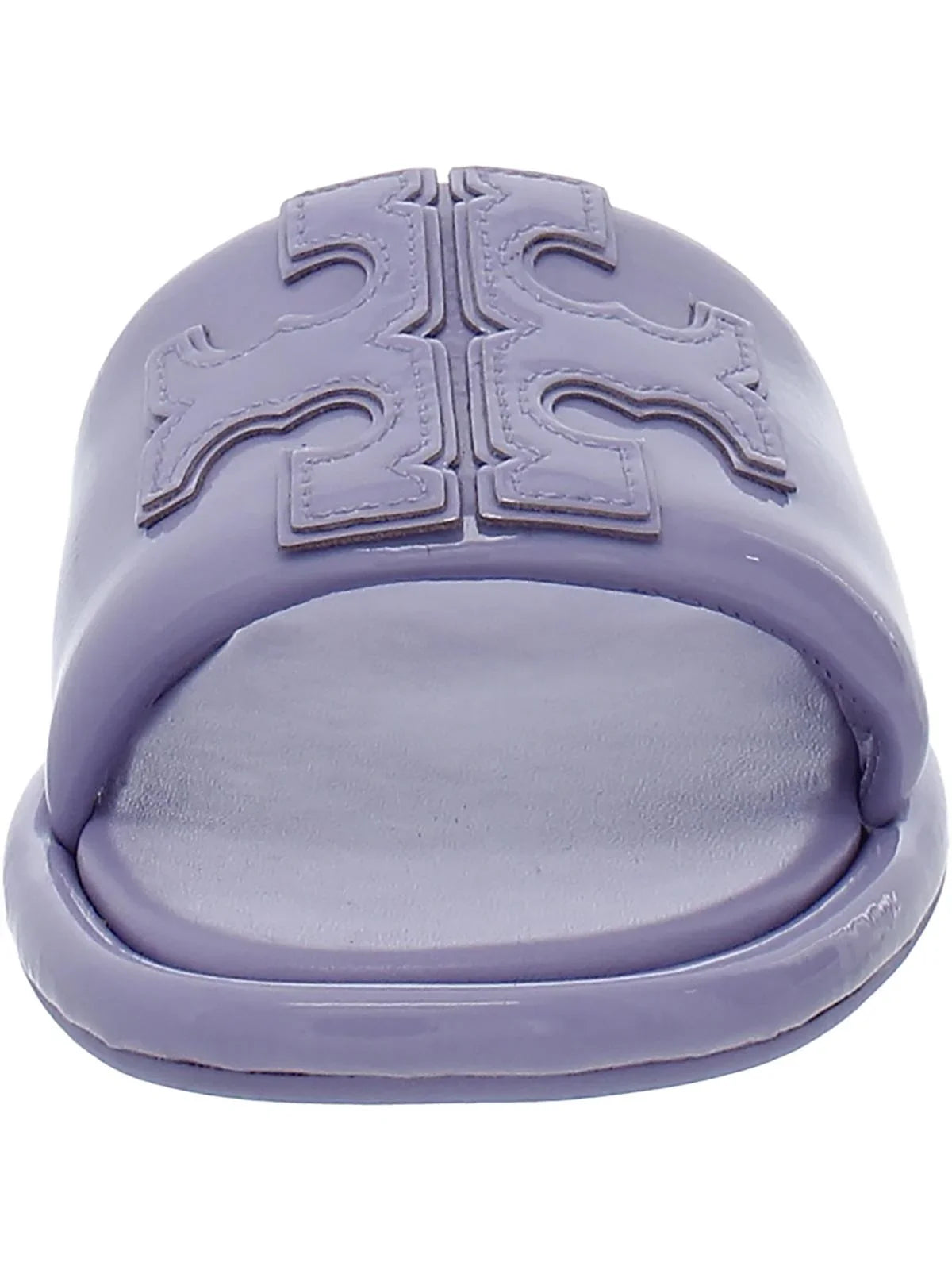 Tory Sport Flat Sandals Double Leather Slide Womens T Burch Slides
