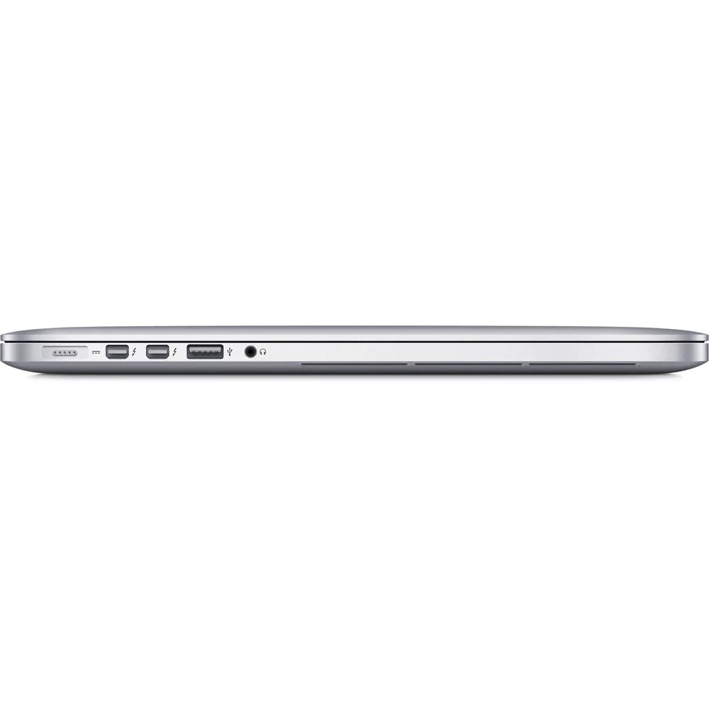 Mac ME293LL/A, 2.0GHz - Pro Silver i7, 15.4" OS, RAM, SSD, Used (Late Intel 2013) MacBook Apple 8GB Grade B 256GB Core
