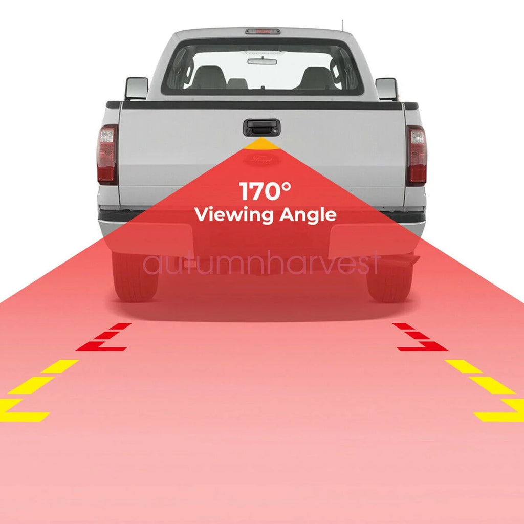 with View Camera Backup for Camera Ford Handle Rear F150/F250/F350/F450 Tailgate