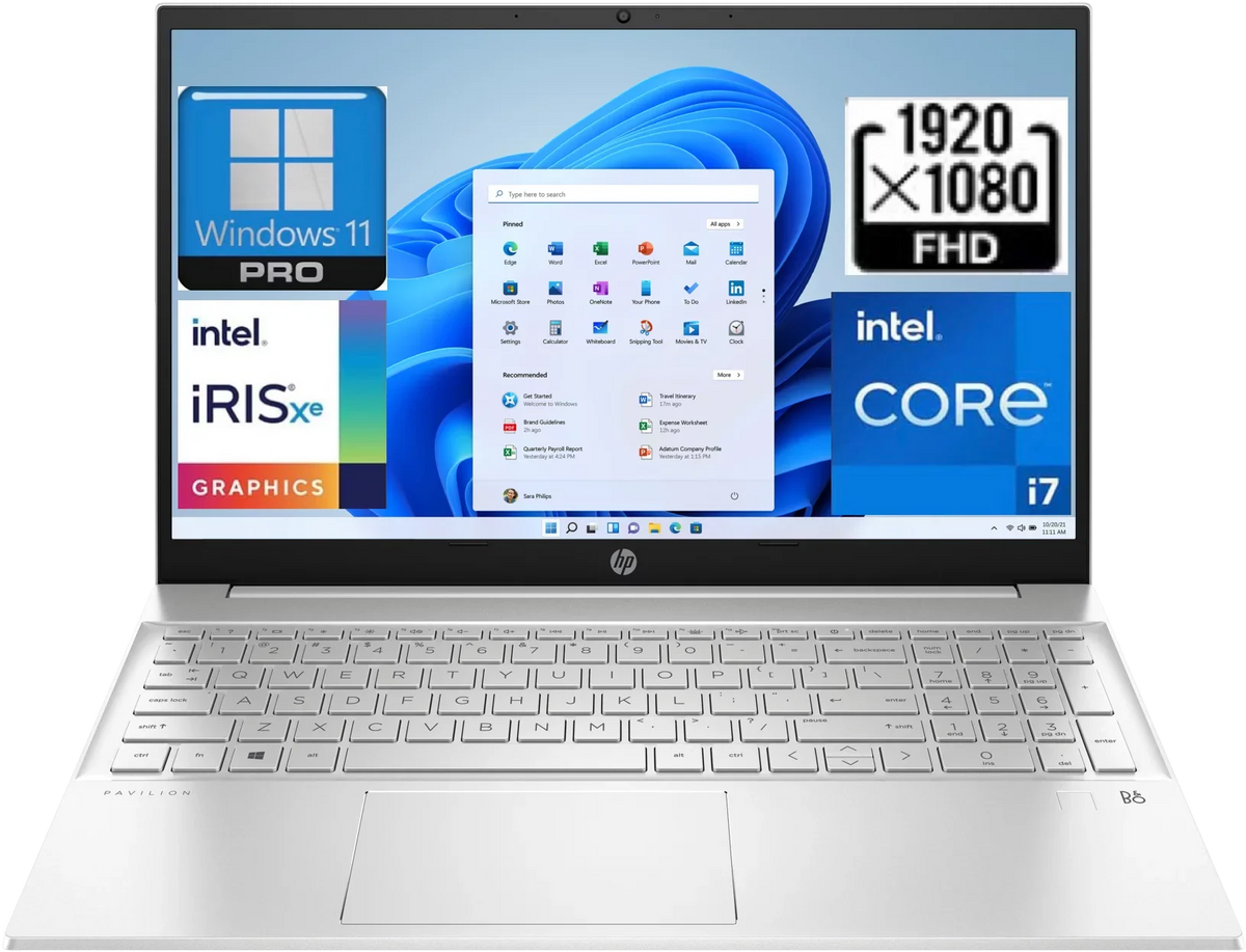 Intel FHD Business 5.0Ghz,32GB i7-1355U Wireless 15.6 10-Core Display, Gen 2023 15 Laptop[Windows SSD, Graphics, 11 Intel Numeric Pavilion RAM, to up 6, Xe HP Wi-Fi 13th PCIe Pro], Iris 5.3 1TB Pad,