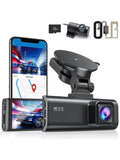 Type-C Cam Front with and Wi-Fi, Hardwire Dash GPS Camera, Kit 4K