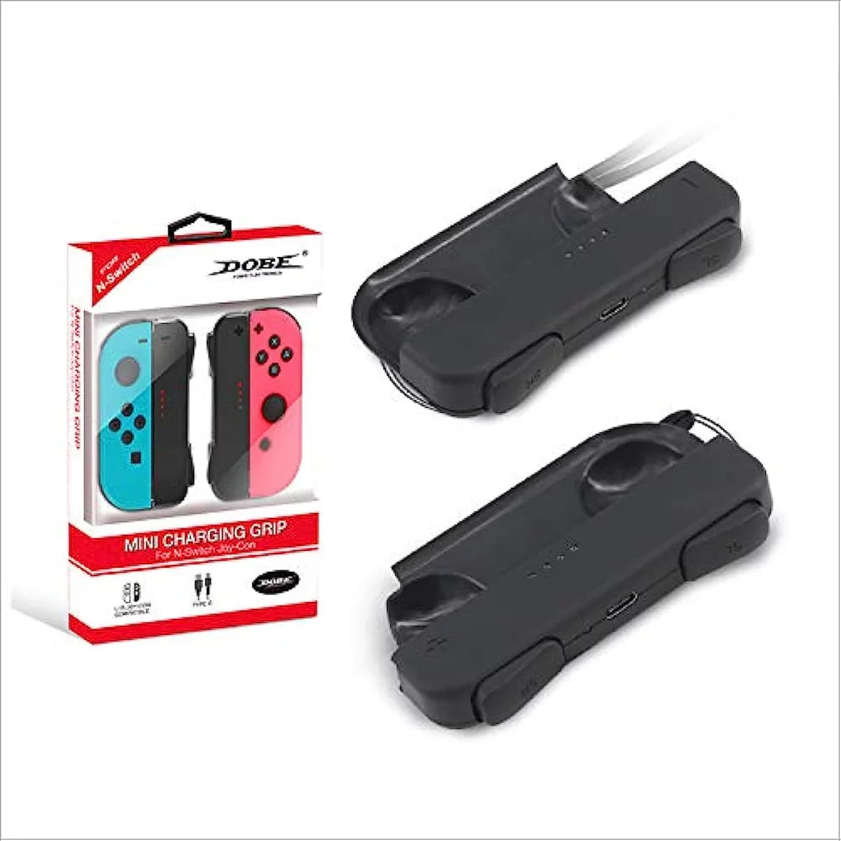 Mini Strap Switch Controller with Joy-Con for Grip Charging