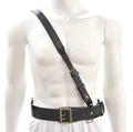 with Browne WW1 Sam will Black 42"- Strap Shoulder Belt Leather 45" fit