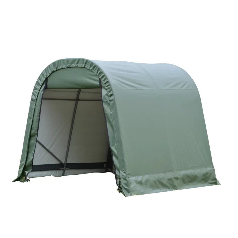 Style Green Round Shelter, Cover 10x8x8