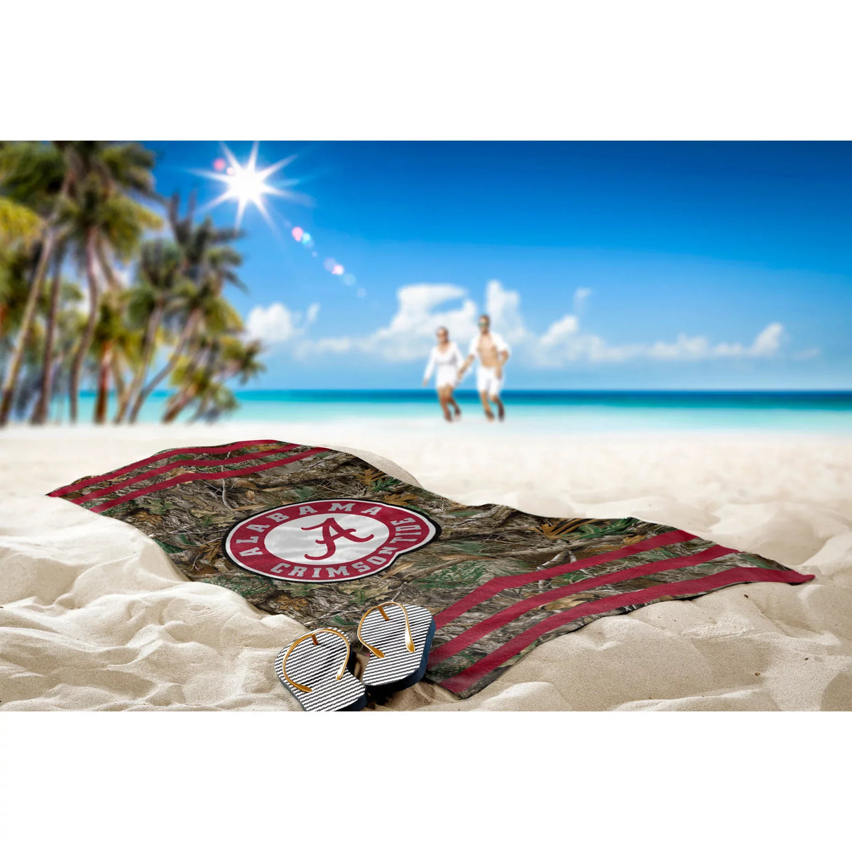 Towel Tide 30"x Stripes Group The 60" Crimson Northwest Three Alabama Beach
