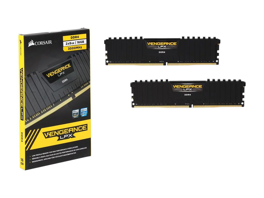 PC (PC4 16GB Memory 24000) 8GB) Vengeance DDR4 RAM (2 288-Pin LPX CORSAIR Model CMK16GX4M2B3000C15 Kit 3000 x