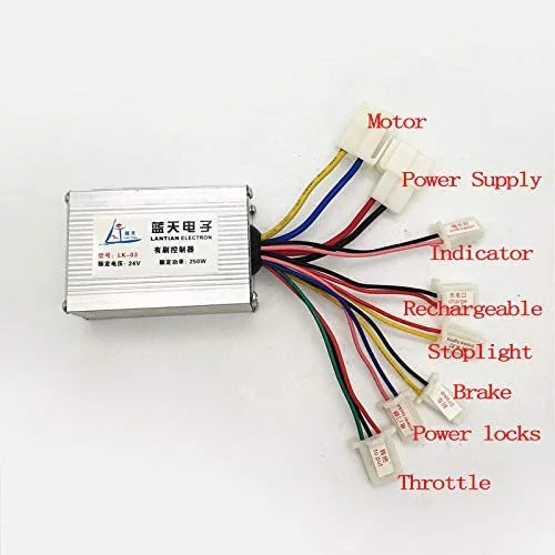 EVO Electric Scooter Scooter Motor 800W Trycicle Controller Electric Unite Kit E-Scooter Throttle Grip Motor Go Extreme E-Bike for Scooter Engine Motor Bike Bicycle Kart Speed Brushed Motor 36V