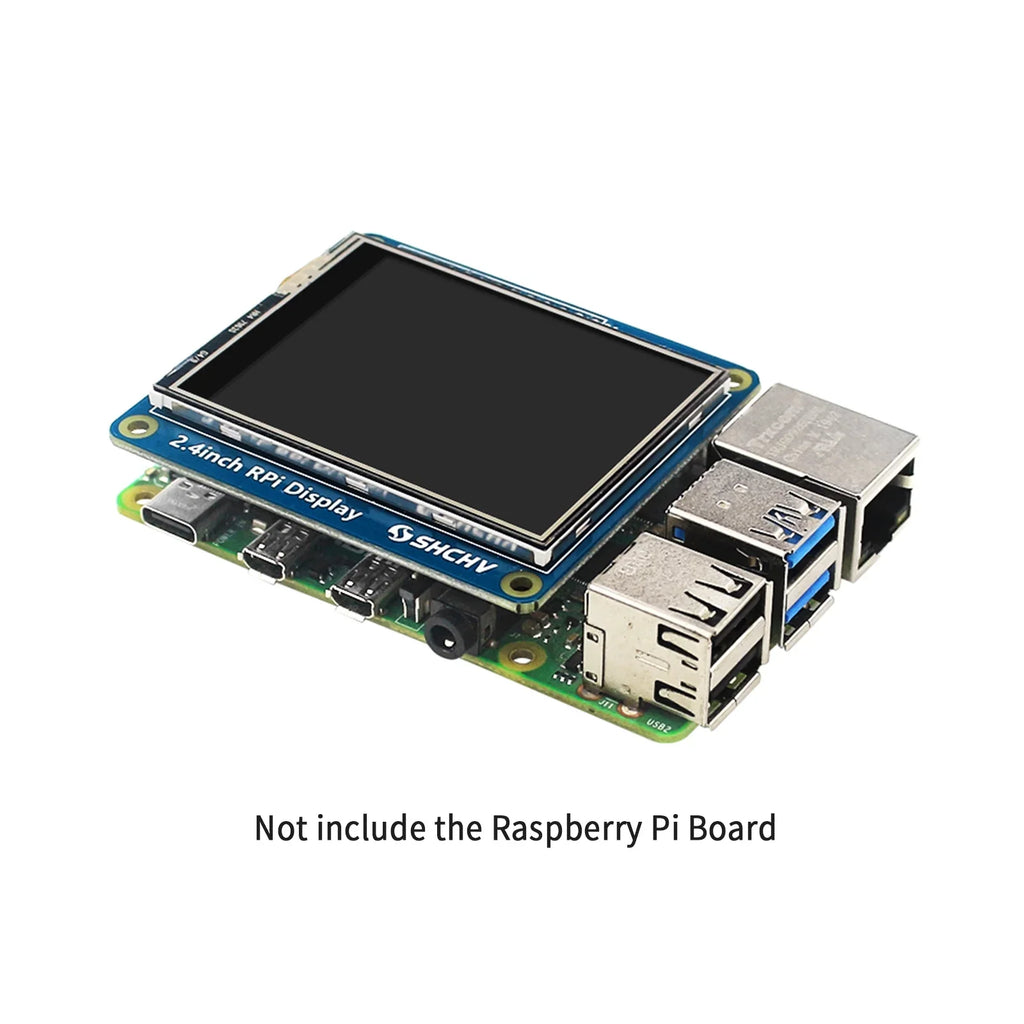 W LCD 2.4" Screen Zero Raspberry 320*240 Display Pixel 4B 3B+ Touch TFT Pi for 2