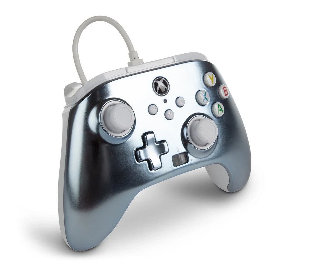 Series for PowerA Controller Metallic Xbox - X|S Wired Ice Enhanced