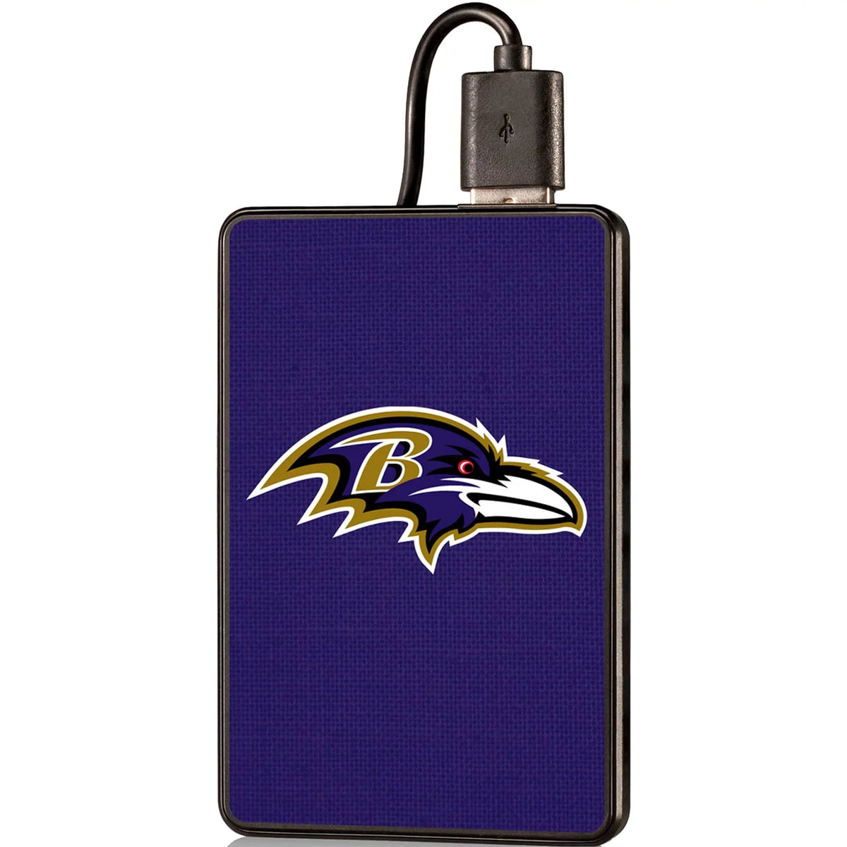 Card Solid Ravens Credit 2000 Baltimore Powerbank mAh