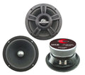 OPTI6MI Audio Range Stereo Mid bass 6.5" Speaker 500W Mid Car LANZAR
