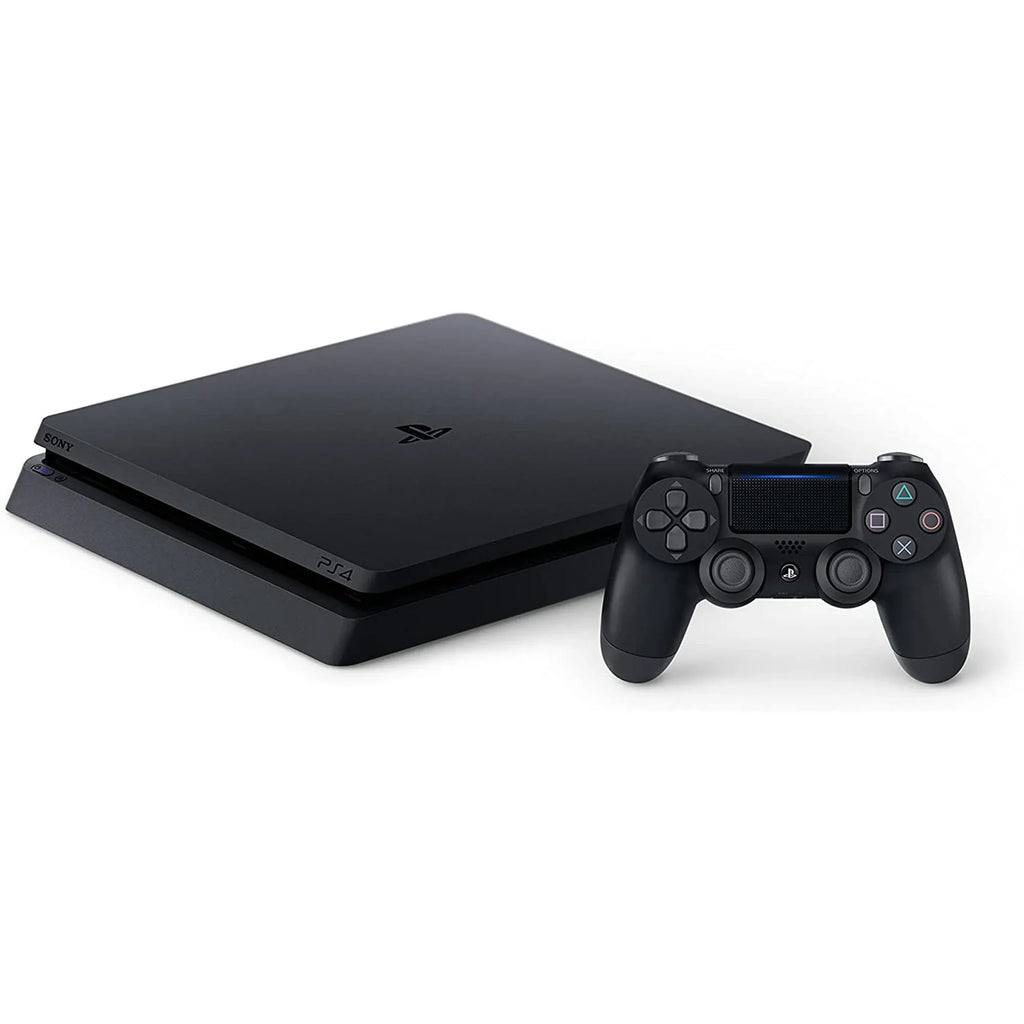 With Kit 4 Headset Cleaning BOLT PlayStation New 2215B Black, Sony 500GB Console Slim Bundle Gaming Like AXTION