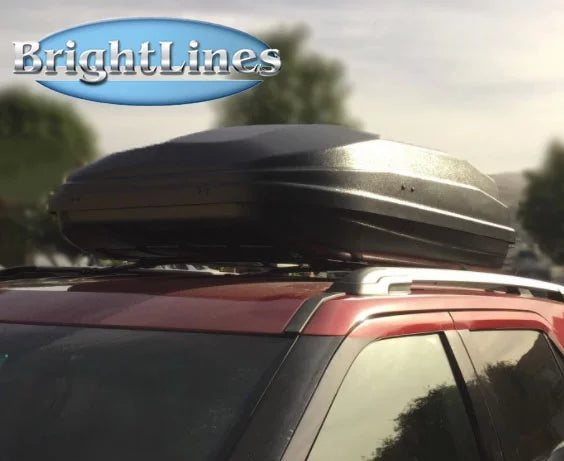 Aluminum Explorer Roof a Rack Top Rack Cargo BRIGHTLINES 2pcs, Replacement Set 2011-2015 of Crossbars Ford Black for