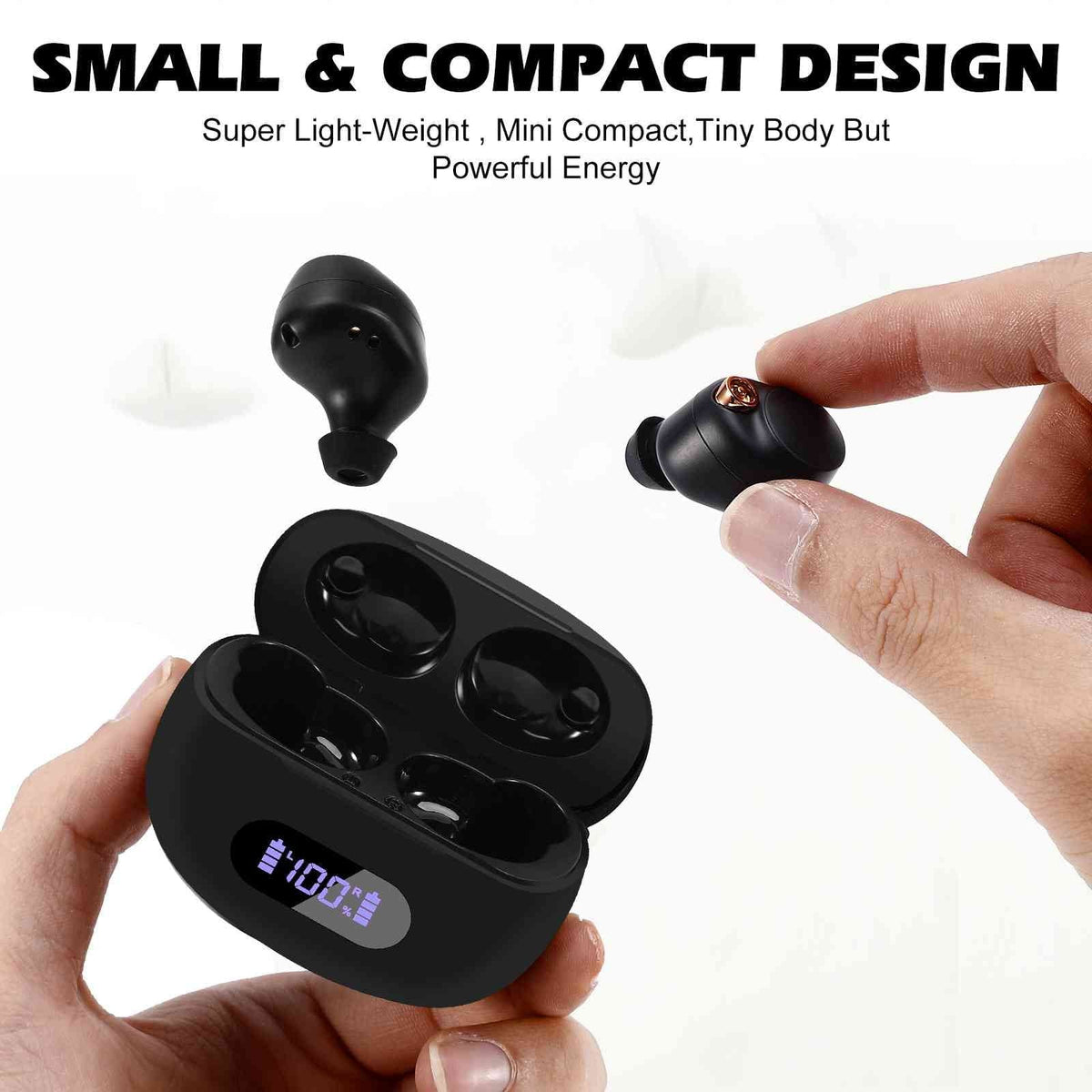 Connection, + Bluetooth IPX5 Boost Youth Water Balanced, Z6 Lenovo True Case, Charging 5.2 Earbuds with UrbanX Connect, Bluetooth Black, Bass Resistance, Wireless Dual Compatible