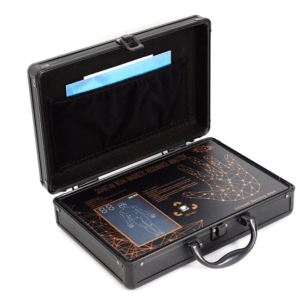4.7.0 Quantum 6TH Resonance Analyzer Black Health Touch Hand TOOL1SHOoo Magnetic Body Body Analyzer