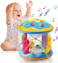 Musical Toys Months, 6 Year 1 Gifts Boys 3+ Toddlers to Educational for , Drum Learning 12 with 2 Baby Girls Toys Light Baby Toys Old Projector Melodies Rotating up