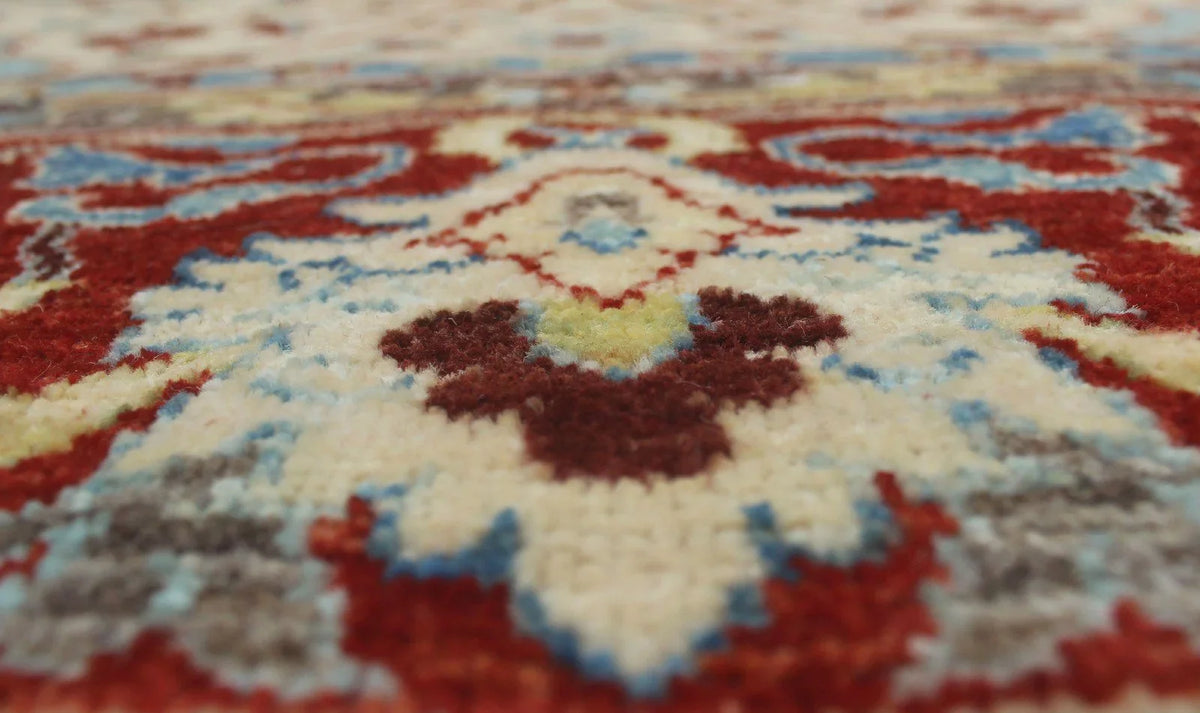 x 7'10" Quinton Rug, Aria 9'11" Ivory/Red