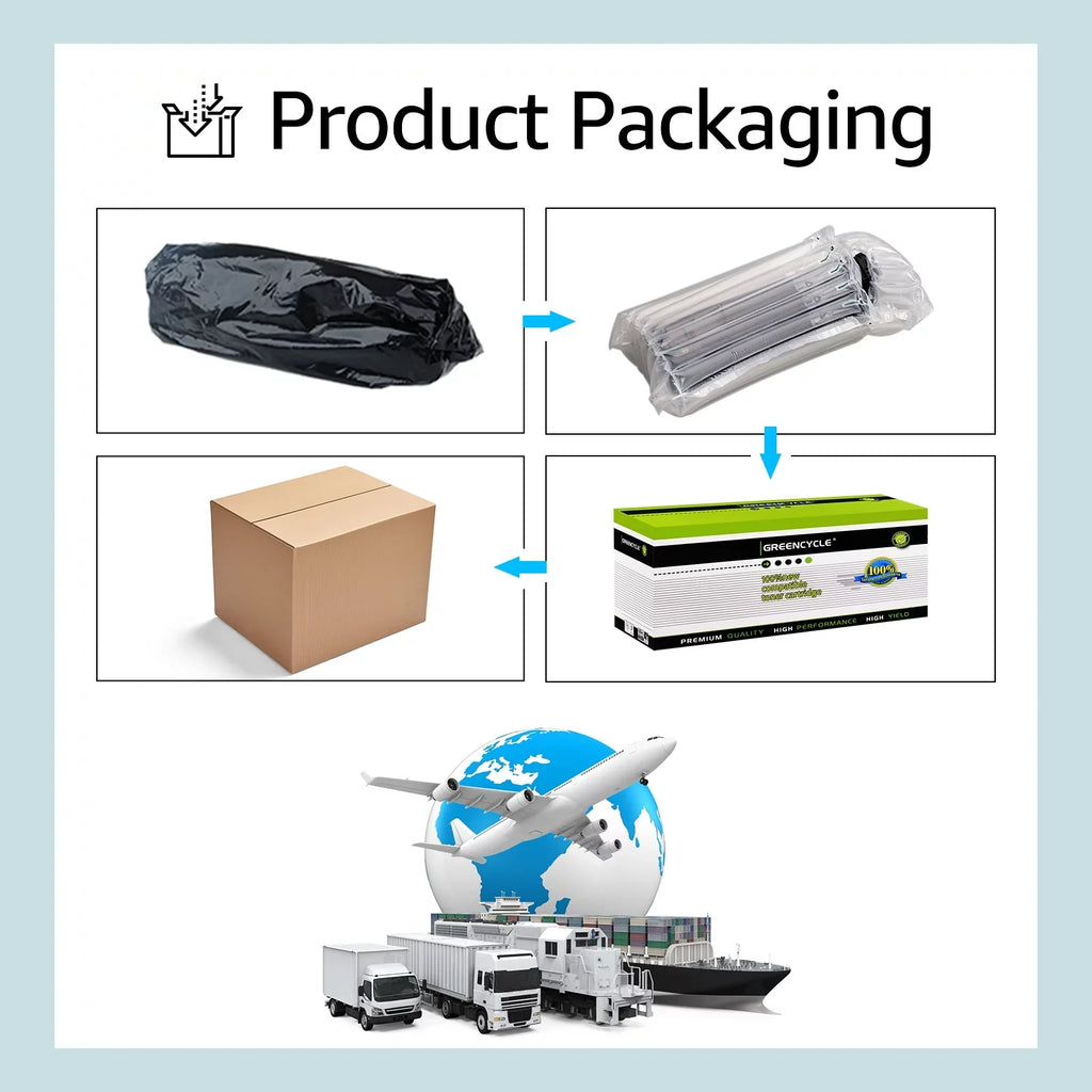 Replacement Laserjet Toner MFP M234sdw HP HP M234dw M209dw GREENCYCLE with 8 Cartridge (No Printer for W1340A 134A Black Compatible Chip) M234sdn