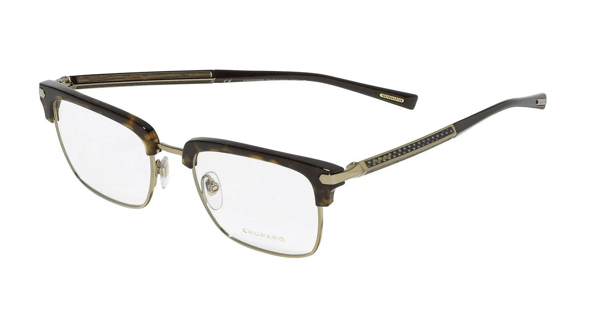 EYEGLASSES GOLD CHOPARD VCHC575308FF GRAY FRAME SHINY MEN