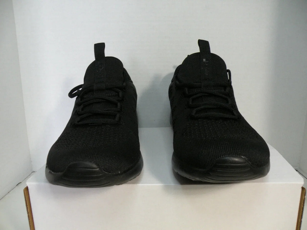 ATHLETIC SHOES TRAINERS LOW SPORTS NEW COMFORT LEVIS SIZE BLACK SNEAKERS 12 MEN