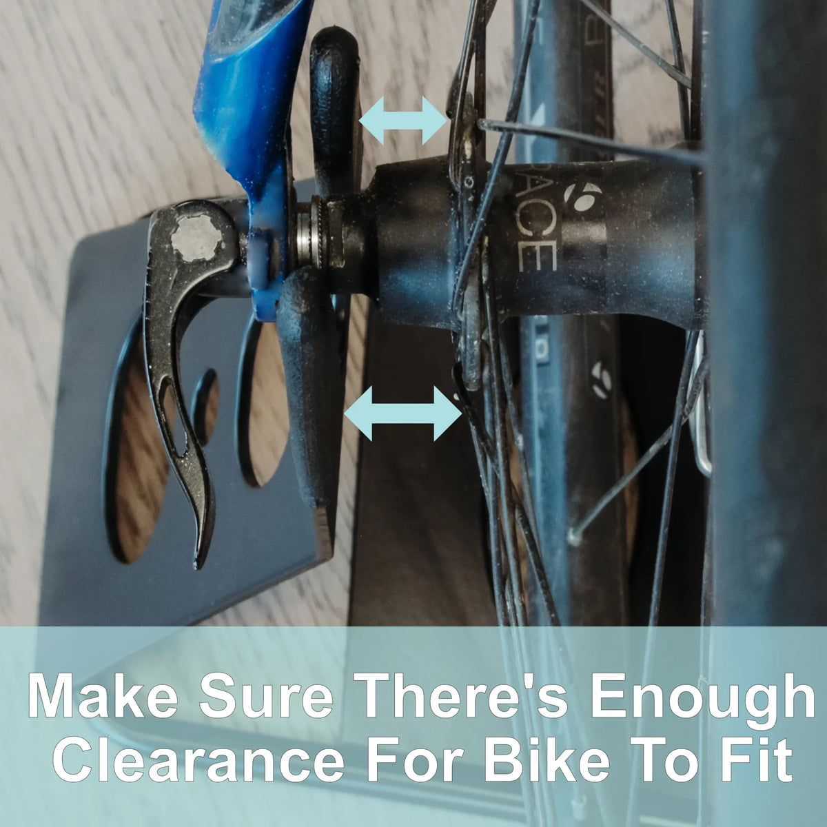Stand Lumintrail Road Mount Hub Rack Mountain Bicycle and for Bike Parking Floor Bike Rear