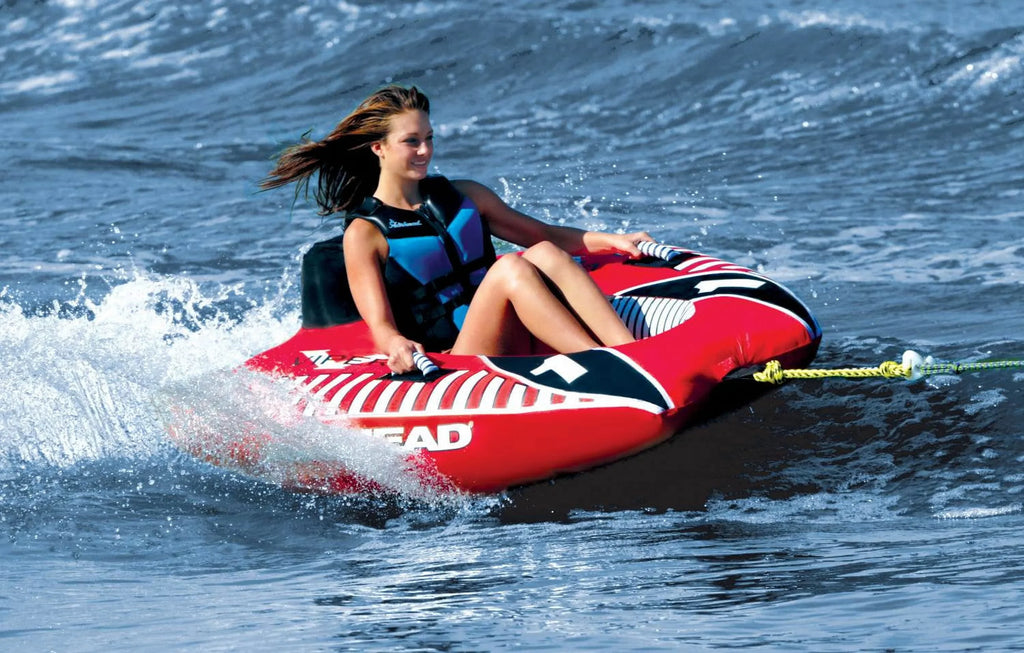 Single Rope Rider Tow 1 Viper Cockpit Towable AHVI-F1 Tube Inflatable AIRHEAD w/