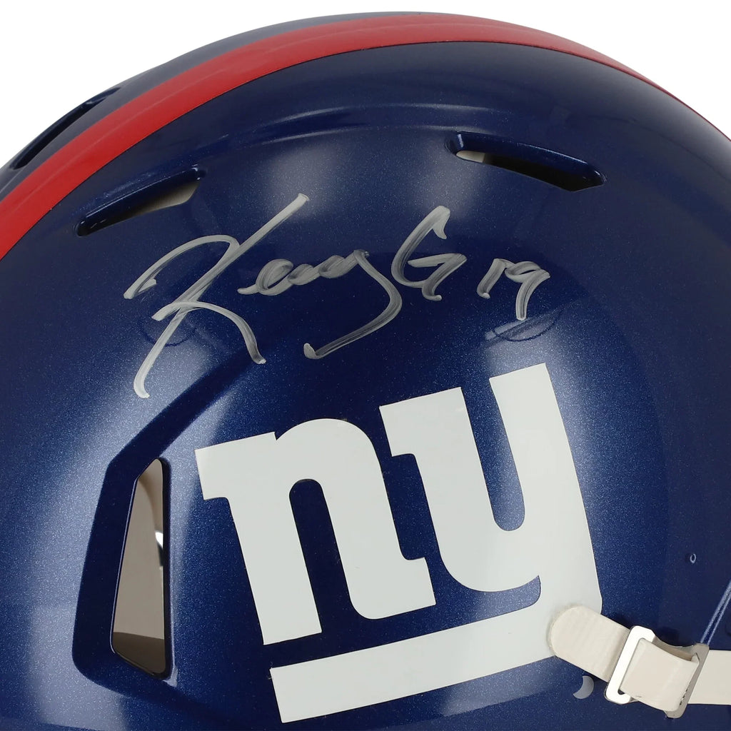York - Authentic Riddell Certified Giants Authentic Autographed New Kenny Helmet Speed Fanatics Golladay