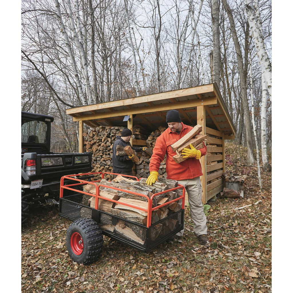 Cargo Duty Carrier ATV Carts Wheels, Trailer, with Gear Guide Utility Heavy