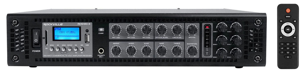 Wall Indoor/Outdoor Commercial 3" + JBL Control Amp White Speakers 23-1 70v (8)