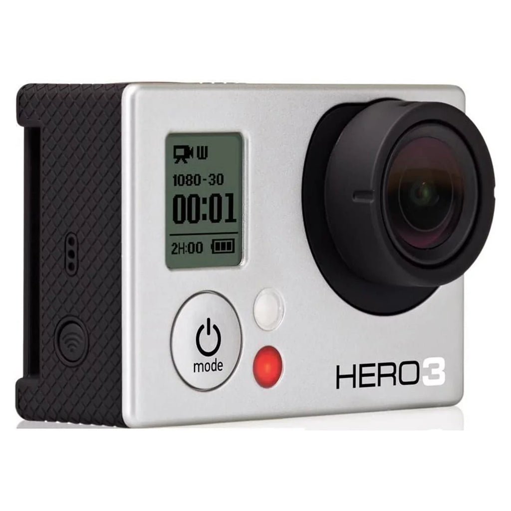 Kit 35-In-1 Action Edition Restored (Refurbished) White HERO3 CHDHE-301 With Camcorder GoPro Accessory 1080p Camera