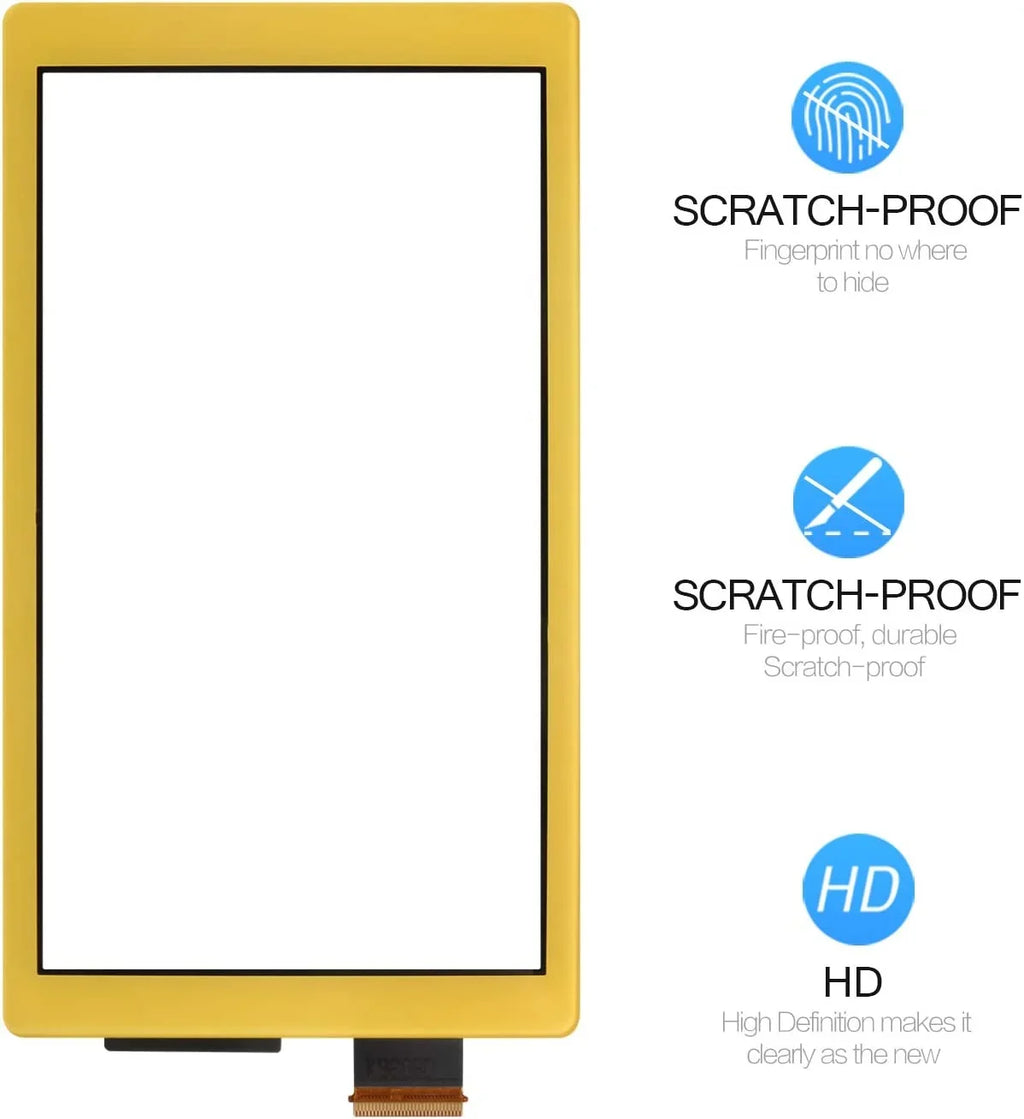Set Touch Digitizer Screen with Replacement Touch Lite Repair Parts Nintendo ï¼ŒFront Panel Switch Only for Free