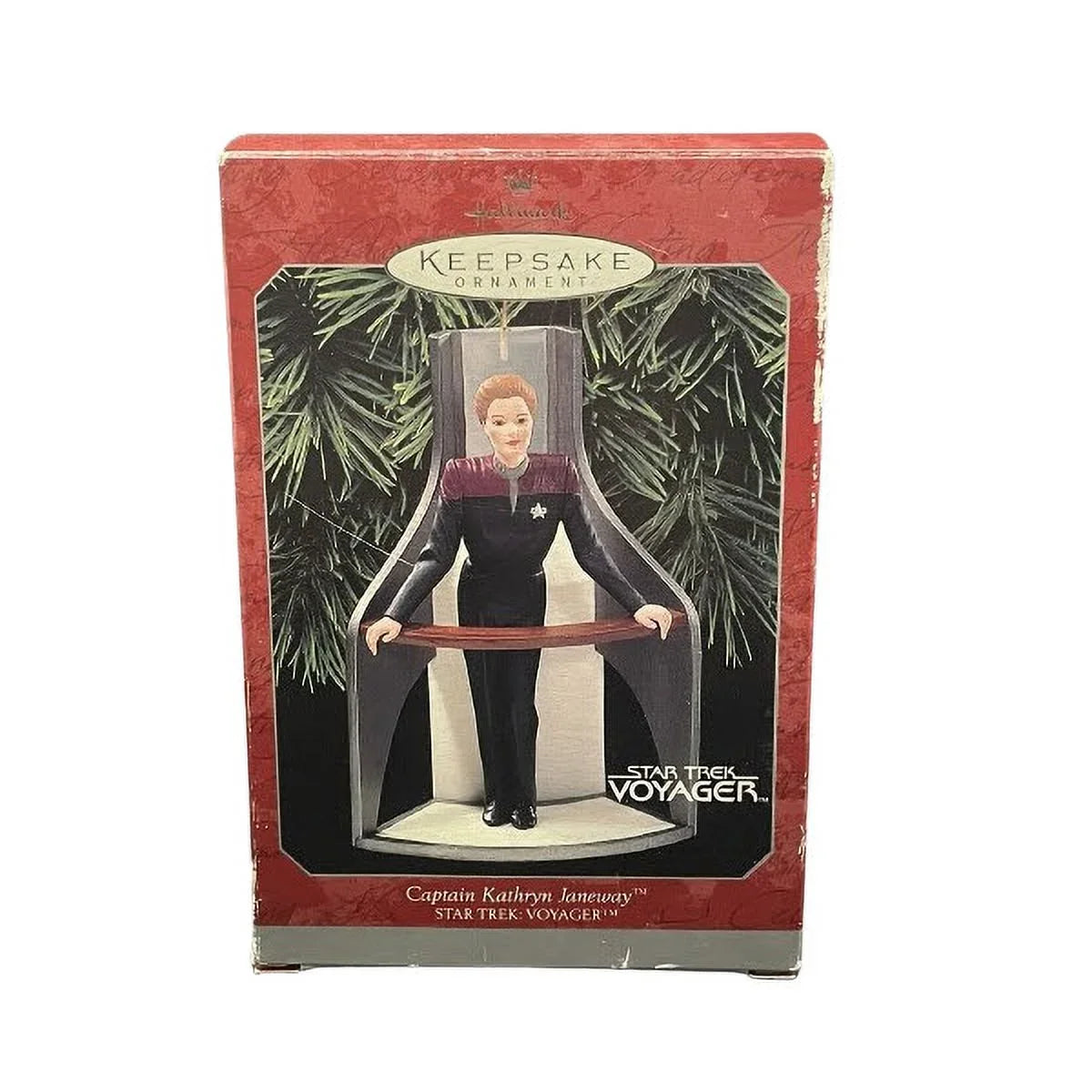 Captain Hallmark Ornament Janeway QXI4046 Kathryn 1998