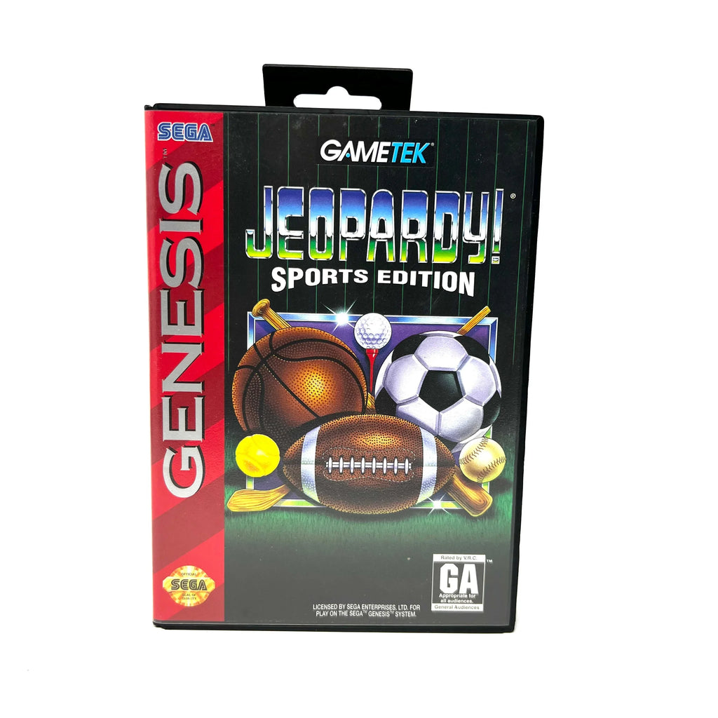 Edition Sega Ten Jeopardy Game Sports Genesis