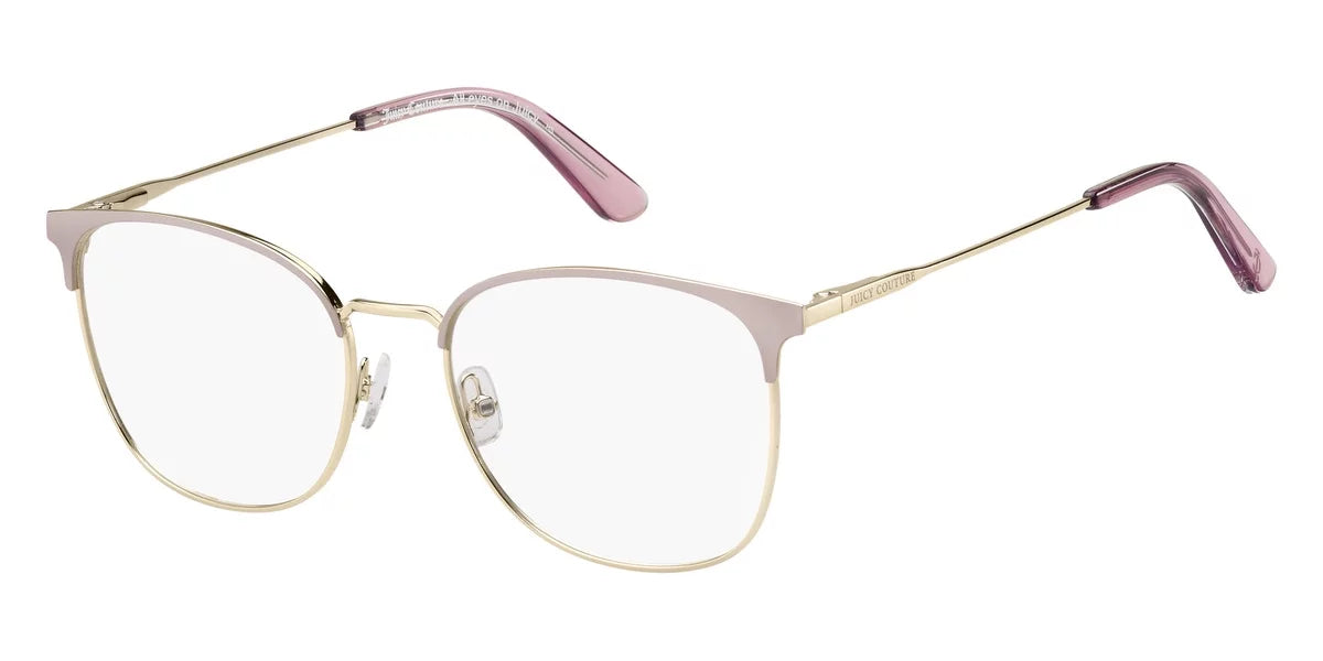 Eyeglasses Pink 212 Rim Oval Juicy Full Modified Matte Couture