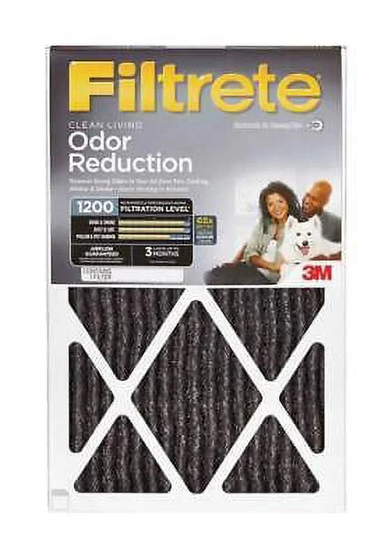 16 (Pack x Carbon x 1 W Air 4) 25 in. in. 3M in. Pleated D Filter Filtrete of H