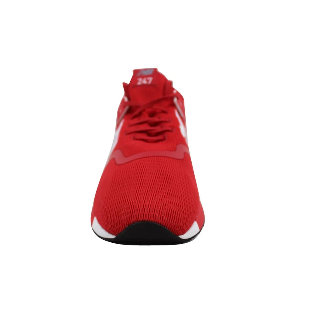 Mens M11/W12.5, V1 Balance Red/White Decon Sneakers, 247 New