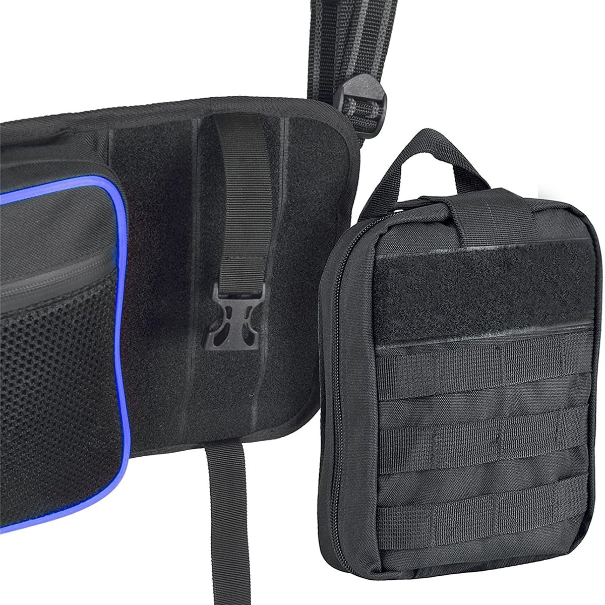 Bags For Yamaha Full Polaris UTVs For Kawasaki UTV Gear Rear Storage For Most Bag Roll Cage (Blue) For Car Organizer Size Large Cargo