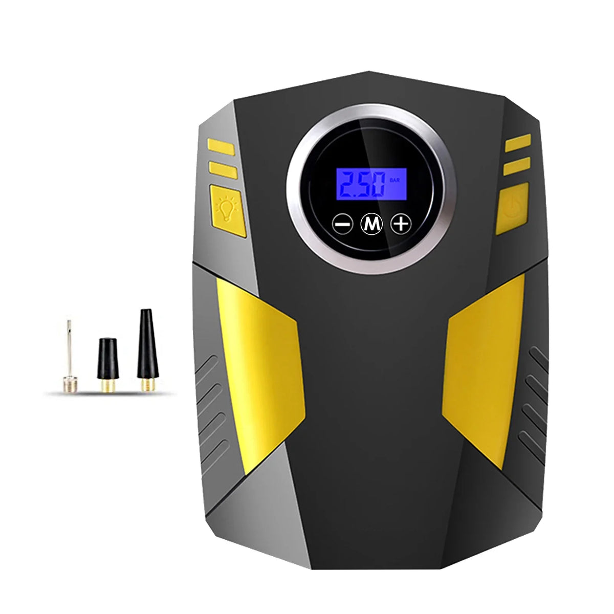 LED Air with Compressor Suzicca Auto Light 12V Tire for Portable Digital Pump Car Inflator