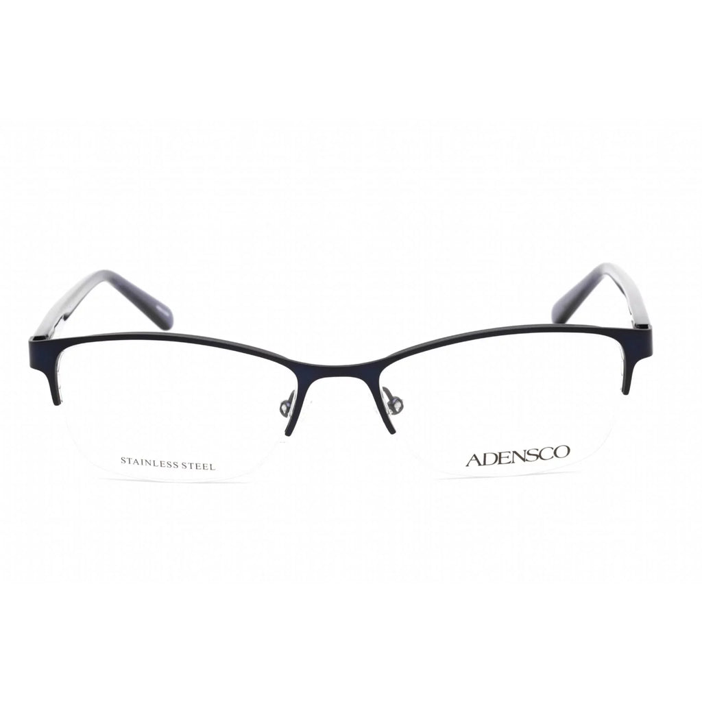 Semi-Rimless Eyeglasses Adensco Cat 230 Eye/Butterfly Blue