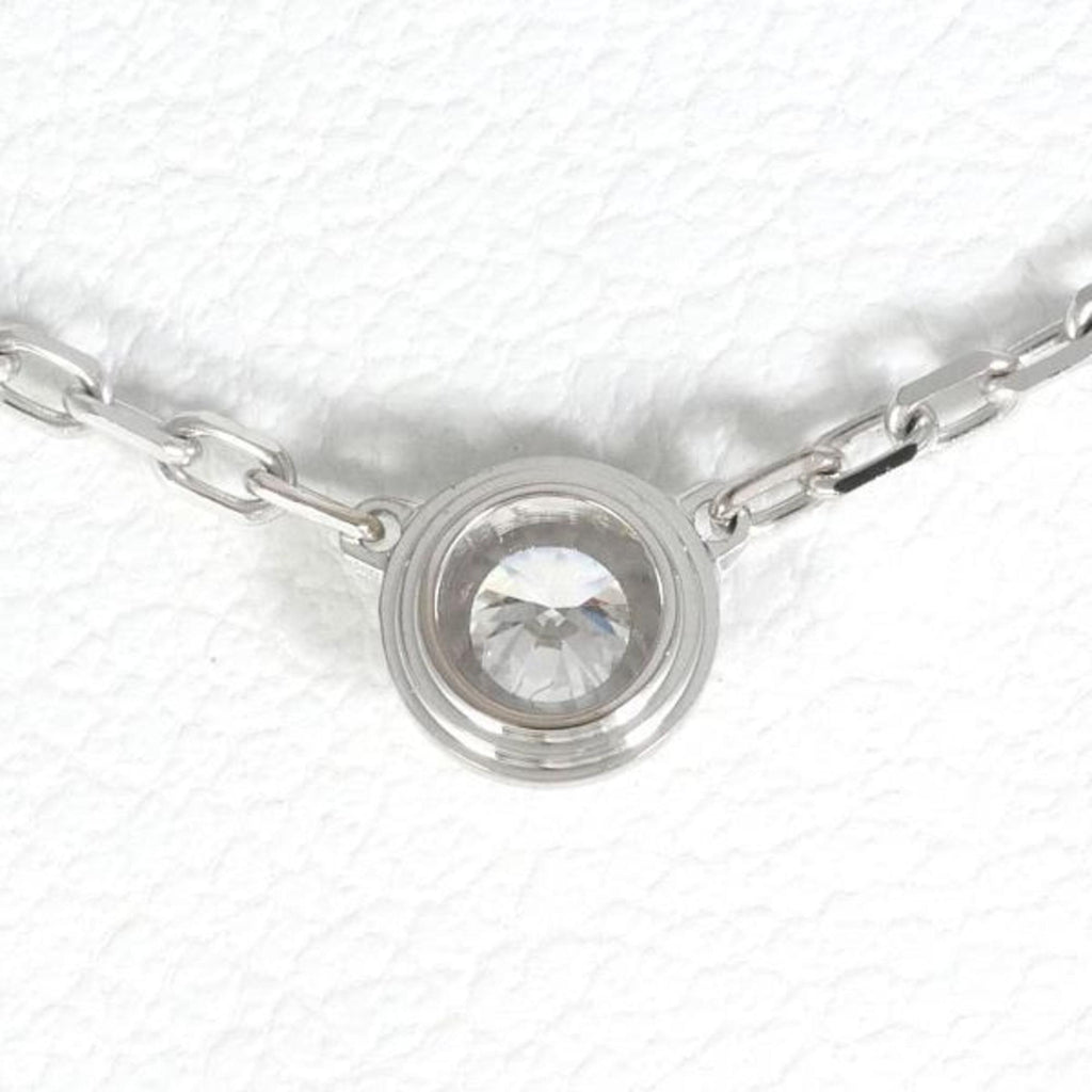 Total K18WG Pre-Owned Similar weight Approx. Diamond 41cm SM approx. Necklace Cartier 3.0g D'Amour (Good)