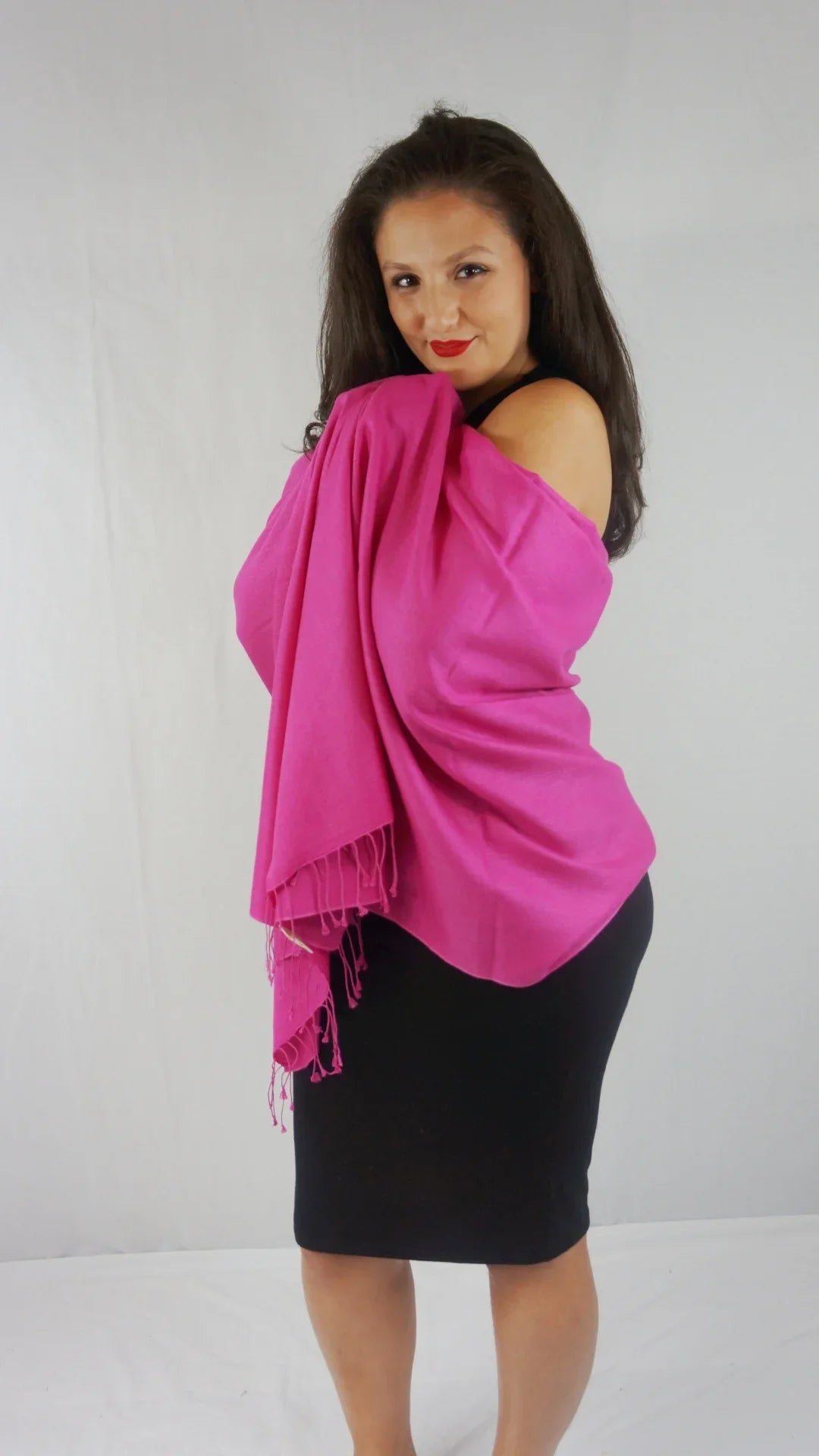 Scarf/Wool/Silk (Hot Regular Shawl/Cashmere Shawl/Shawls/Scarf/Scarves/Wrap/Stole/Muffler/Cape/Ruana/Blanket/Throw/Pashmina Pink Shawl)