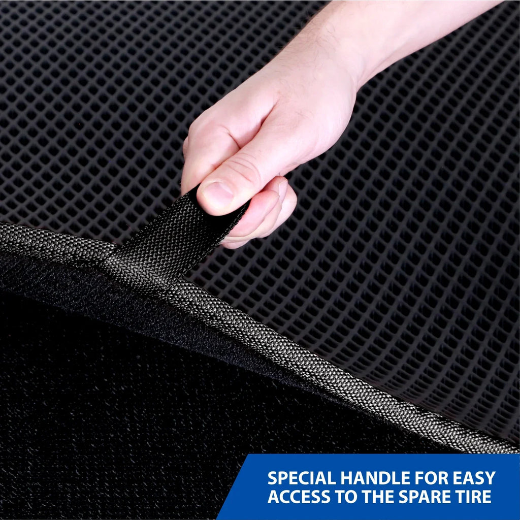 Duty - Custom Trunk Cargo for Accord Cargo Anti-Slip Liner, Waterproof,Liquid Liner Heavy Trapping with Shape,Luggage - Liner Sedan Goodyear 2013-2017 Fit GY004681 Technology - Diamond Honda Mat