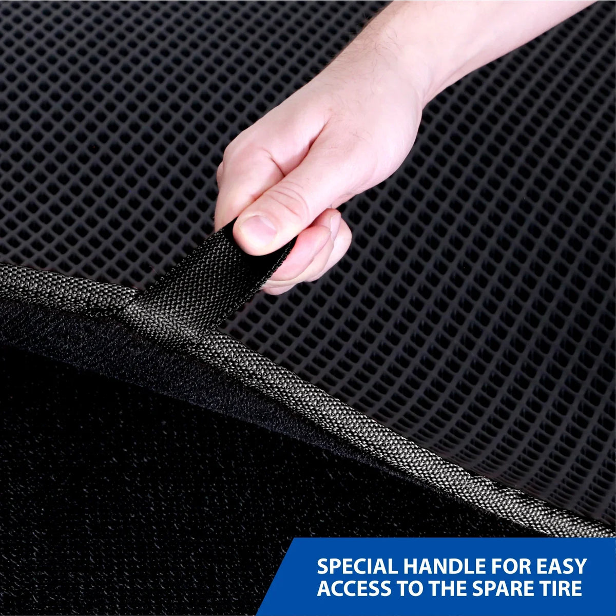 Duty - Custom Trunk Cargo for Accord Cargo Anti-Slip Liner, Waterproof,Liquid Liner Heavy Trapping with Shape,Luggage - Liner Sedan Goodyear 2013-2017 Fit GY004681 Technology - Diamond Honda Mat