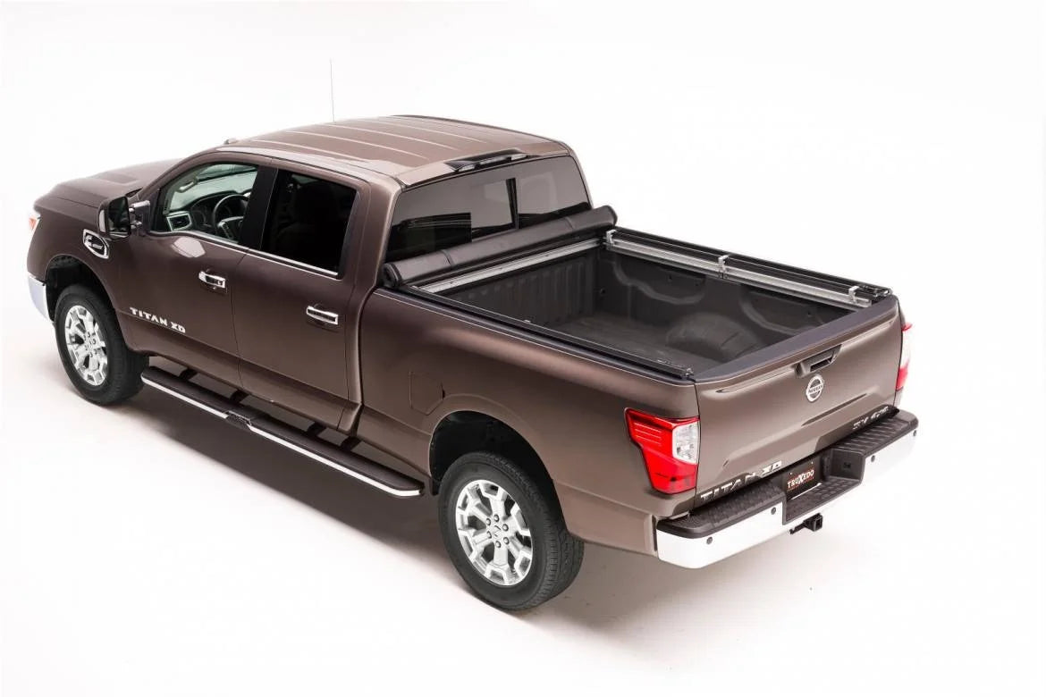 2021 w/o Tonneau 7" Truck Bed (78.7") - 6' Bed Track Titan Nissan Soft 2016 288801 | Roll Up Cover TruXedo Fits TruXport System |
