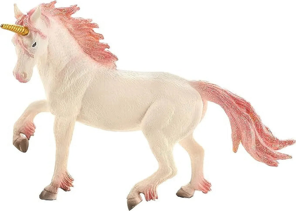 Figurine Realistic Fantasy Replica (Pink) Toy Unicorn MOJO Painted Hand
