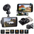 vision view recorder inch recording HD Driving dual car 1080P 3.6 video night DVR rear recorder