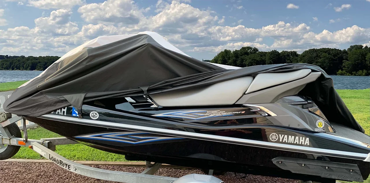 Runner Jet HEAVY-DUTY 2002-2004 800 Yamaha PWC SUPER Ski Boat Cover Wave Compatible for XLT