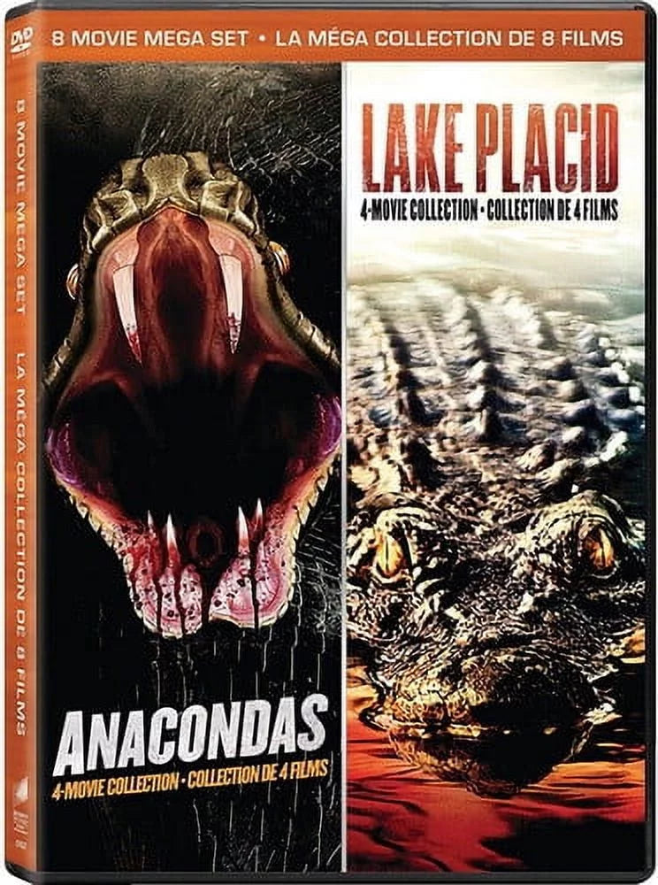 Sphe, Lake Placid: (DVD), Anacondas: Collection 4-Movie Collection & / Adventure 4-Movie Action
